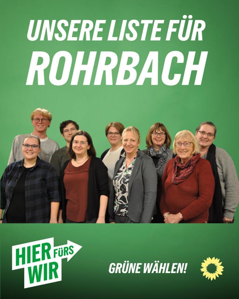 Die grüne Liste für Rohrbach