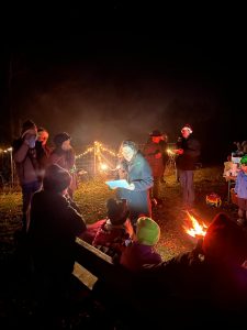 Adventsaktion am Barfußpfad