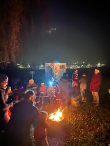 Adventsaktion am Barfußpfad