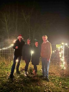 Adventsaktion am Barfußpfad